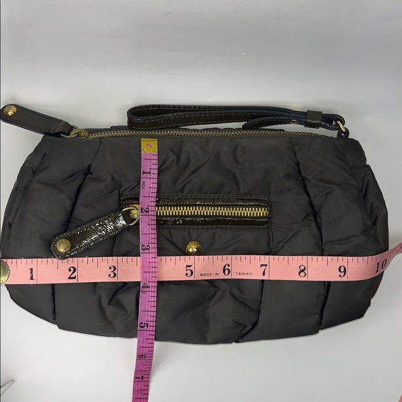 Authentic Tod’s Pashmy Pochette Mini ~ in Gray Patent Leather